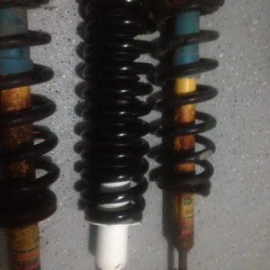 new front coilovers