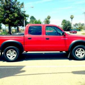 2004 toyota tacoma doubecab prerunner