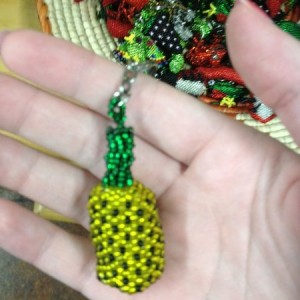 I found a pineapple keychain for kona