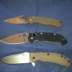 Picked up so new knives... As well as selling a few... paramillie 2, manix 