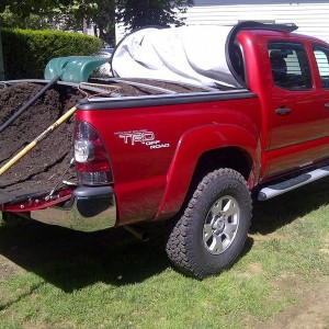 Air Bagged Tacoma Loaded 2