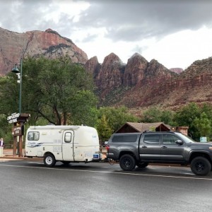 Zion RV Campground w/Casita 16