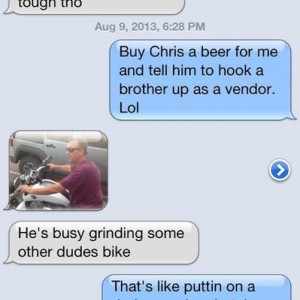 Chris got ahold of Connors phone