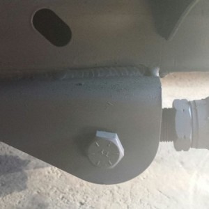 March Customs trailing arm bracket