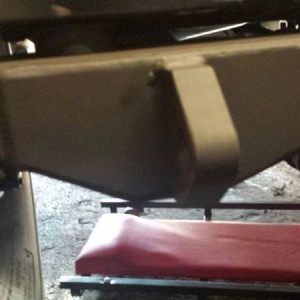 March Customs rear bumper with shackle point 2