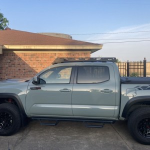Roof Rack Installed
