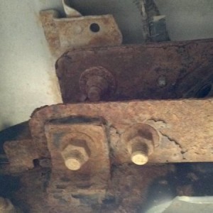 Rear End Frame Rust
