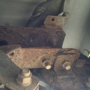 Rear End Frame Rust
