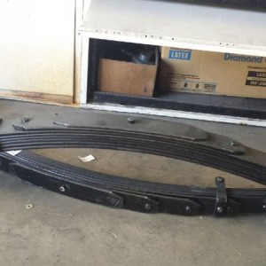 Leaf springs are done!