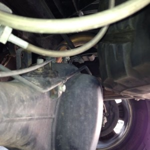 Cut the horns out of the spare tire well only to find that my tire won&#039