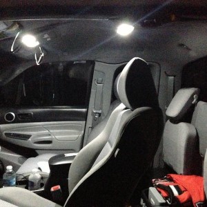 MAP/DOME LIGHTS SIDE VIEW