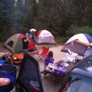 Camping. Fuck ya.