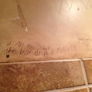 You gotta love bar graffiti