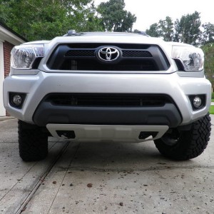 TRD Skid plate - Low angle