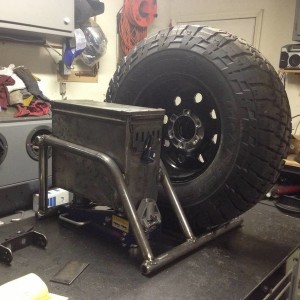 Custom Tire Rack