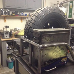Custom Tire Rack