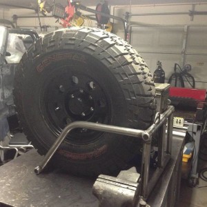 Custom Tire Rack