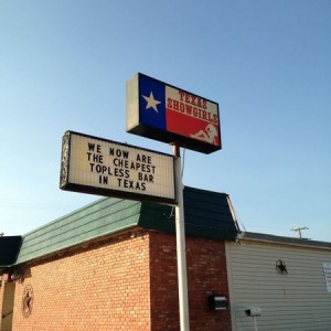 Gotta love Wichita Falls Tx
