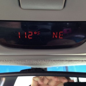 So glad I'm racing Hotter than hell this weekend.