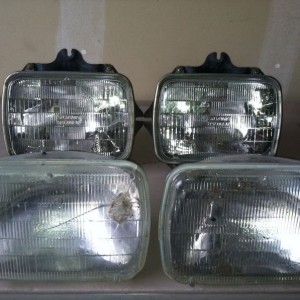 Replacing head lights