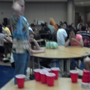 Beer Pong Freshman Year
