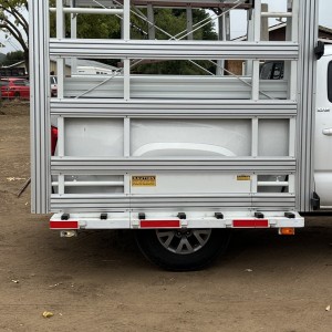 Glass rack passenger side