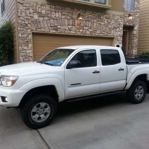 Truck post OME 3" lift