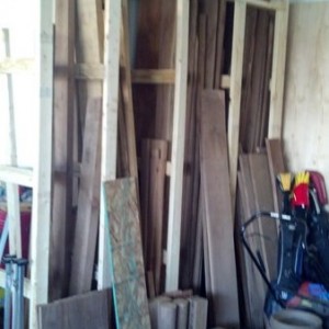 Wood storage