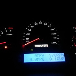 Black Cat Custom Gauge Face lit up2