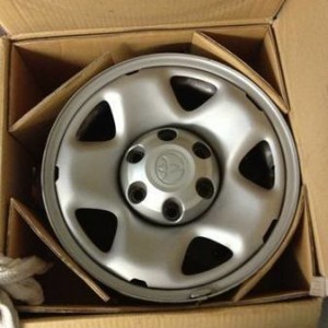 Stock Tacoma Steel Wheels