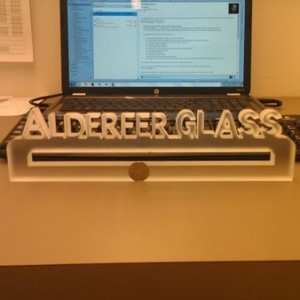 One of many samples I'm having water jet for customers out of low-iron