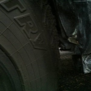 Wheel Rubbing Damage
