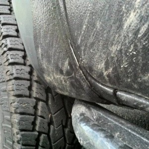 Wheel Rubbing Damage