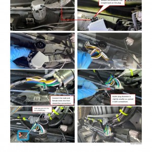 CURT 56584 USCAR 5-pin Harness To OPT7 48” Redline Tailgate Lightbar Install