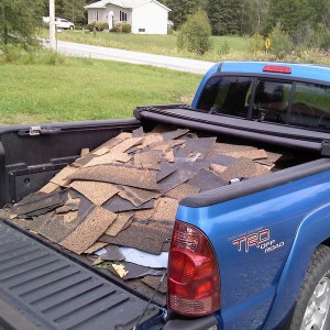 880lbs of shingle