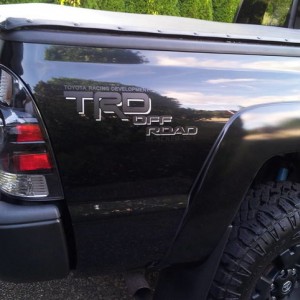 black decal