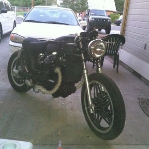 It's finally here, in my garage