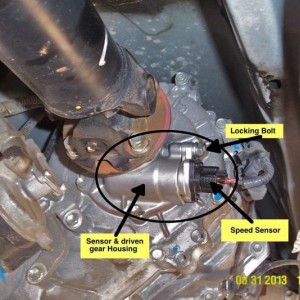 Speed Sensor Housing Location