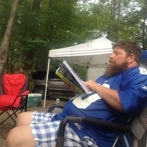 He can read