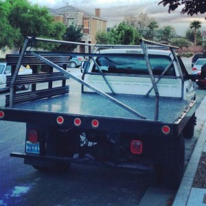 Ladder rack for work truck...in progress.