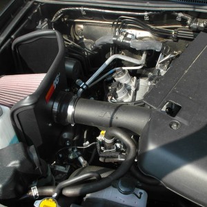 new K&N Cold Air Intake Installed