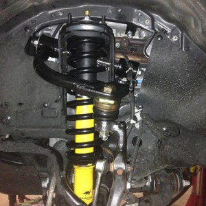 Front Suspension setup