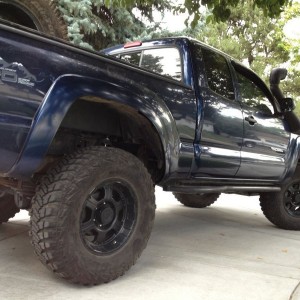 Finally got around to trimming the rear fenders.