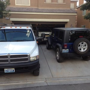 Did some rearranging. Look who's in the garage!