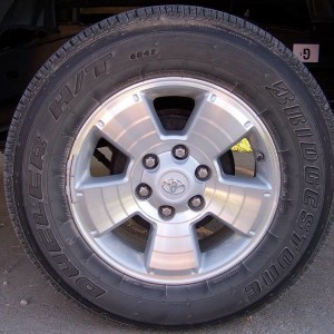 265/65/17 Stock wheels