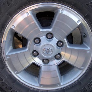 265/65/17 Stock wheels