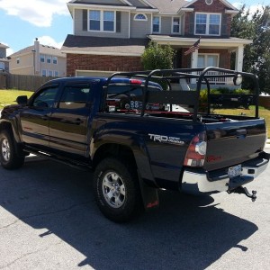 New to me bed rack. Thanks kirk