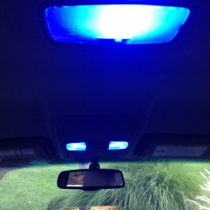 Just got my new LEDs in! More pictures to come when it's dark out!