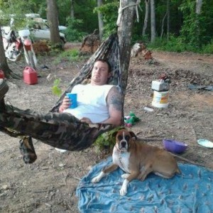 NC.Yoda camping at Uwarrie National Forrest