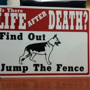 Made me a sticker/sign at work today... :D